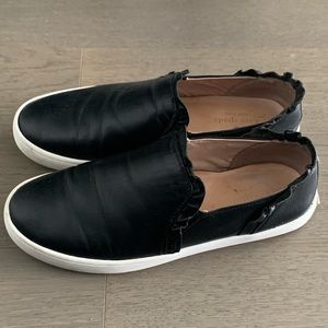 Gently Used Kate Spade Black Slip On Shoes US 9